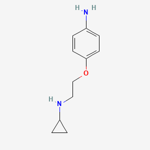 4-[2-(Cyclopropylamino)ethoxy]aniline