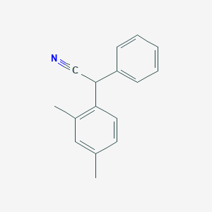 molecular formula C16H15N B1429622 (2,4-二甲基苯基)(苯基)乙腈 CAS No. 82954-09-4