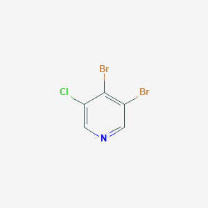 molecular formula C5H2Br2ClN B1429625 3,4-Dibromo-5-chloropyridine CAS No. 1335051-91-6