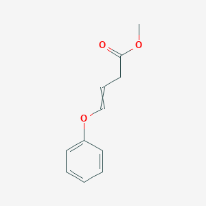 molecular formula C11H12O3 B14296281 Methyl 4-phenoxybut-3-enoate CAS No. 114524-37-7