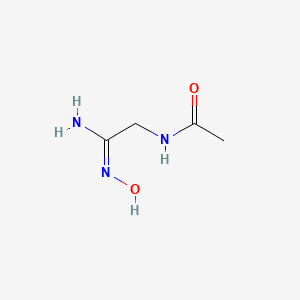 N-[(2E)-2-amino-2-(hydroxyimino)ethyl]acetamide