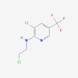2-Chloroethyl-(3-chloro-5-(trifluoromethyl)pyridin-2-yl)amine