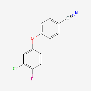 4-(3-Chloro-4-fluorophenoxy)benzonitrile