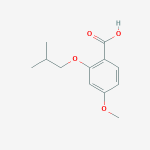 4-Methoxy-2-(2-methylpropoxy)benzoic acid
