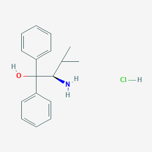 (R)-2-Amino-3-methyl-1,1-diphenylbutan-1-ol hydrochloride