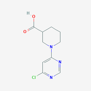 1-(6-Chloropyrimidin-4-yl)piperidine-3-carboxylic acid