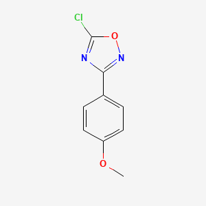 5-Chloro-3-(4-methoxyphenyl)-1,2,4-oxadiazole
