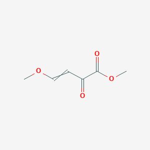 molecular formula C6H8O4 B14296756 Methyl 4-methoxy-2-oxobut-3-enoate CAS No. 114908-17-7