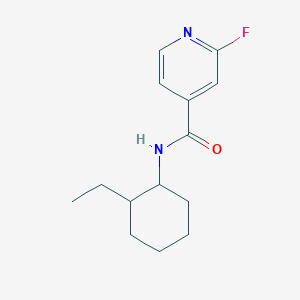N-(2-ethylcyclohexyl)-2-fluoropyridine-4-carboxamide