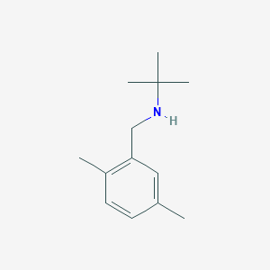 molecular formula C13H21N B1429685 Tert-butyl[(2,5-dimethylphenyl)methyl]amine CAS No. 1178469-05-0
