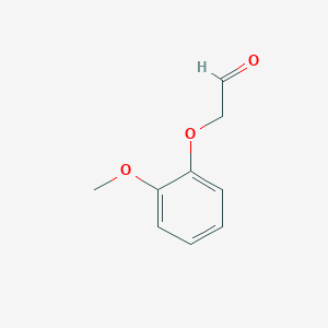 molecular formula C9H10O3 B142970 2-(2-Methoxyphenoxy)acetaldehyde CAS No. 18167-91-4