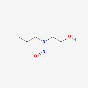 molecular formula C5H12N2O2 B14297167 N-(2-hydroxyethyl)-N-propylnitrous amide CAS No. 115440-59-0