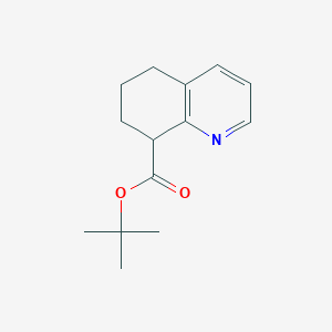 tert-Butyl 5,6,7,8-tetrahydroquinoline-8-carboxylate