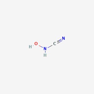 molecular formula CH2N2O B14297357 Hydroxycyanamide CAS No. 114045-21-5