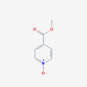 molecular formula C7H7NO3 B142975 4-(甲氧羰基)吡啶 1-氧化物 CAS No. 3783-38-8