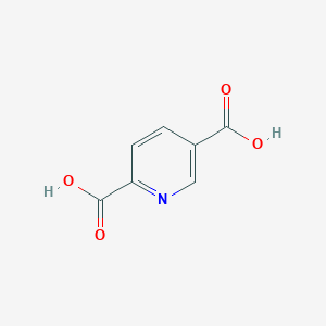 molecular formula C7H5NO4 B142978 2,5-Pyridinedicarboxylic acid CAS No. 100-26-5