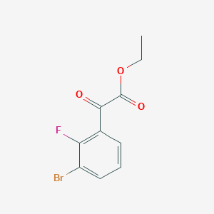 Ethyl 2-(3-bromo-2-fluorophenyl)-2-oxoacetate