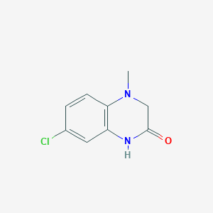 7-Chloro-4-methyl-3,4-dihydroquinoxalin-2(1H)-one
