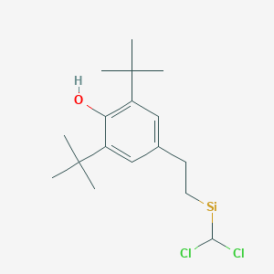 molecular formula C17H26Cl2OSi B14298000 CID 78060953 