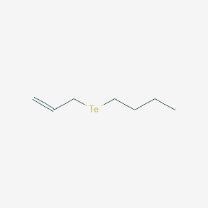 molecular formula C7H14Te B14298072 1-[(Prop-2-en-1-yl)tellanyl]butane CAS No. 118635-93-1