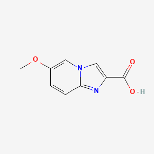 6-Methoxyimidazo[1,2-A]pyridine-2-carboxylic acid