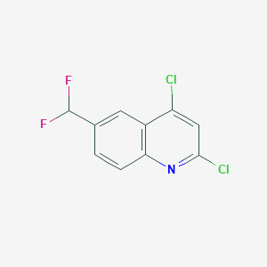 2,4-Dichloro-6-(difluoromethyl)quinoline