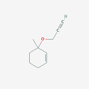 molecular formula C10H14O B142983 3-Methyl-3-prop-2-ynoxycyclohexene CAS No. 150546-28-4