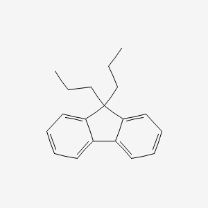 molecular formula C19H22 B14298360 9H-Fluorene, 9,9-dipropyl- CAS No. 112026-74-1