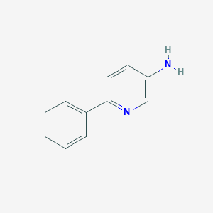 molecular formula C11H10N2 B142984 6-苯基吡啶-3-胺 CAS No. 126370-67-0