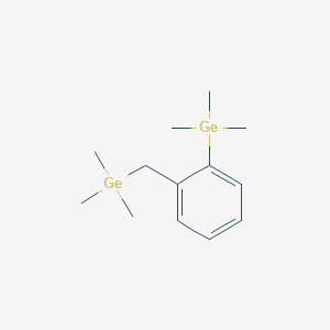 molecular formula C13H24Ge2 B14298581 Trimethyl{2-[(trimethylgermyl)methyl]phenyl}germane CAS No. 113419-98-0