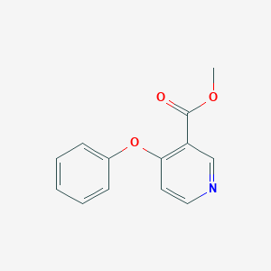 molecular formula C13H11NO3 B1429874 Methyl 4-phenoxypyridine-3-carboxylate CAS No. 845671-56-9