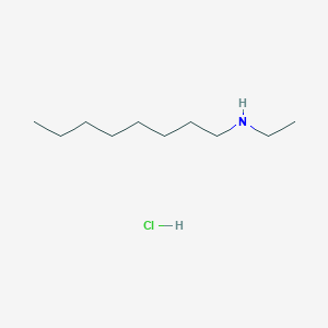 molecular formula C10H24ClN B14298880 N-ethyloctan-1-amine;hydrochloride CAS No. 114310-14-4