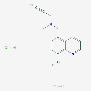 molecular formula C14H16Cl2N2O B1429904 M 30 dihydrochloride CAS No. 64821-19-8