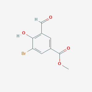 Methyl 3-bromo-5-formyl-4-hydroxybenzoate