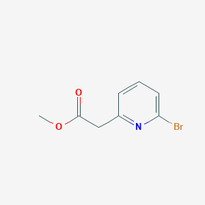 molecular formula C8H8BrNO2 B1429915 Methyl 2-(6-bromopyridin-2-yl)acetate CAS No. 907191-65-5