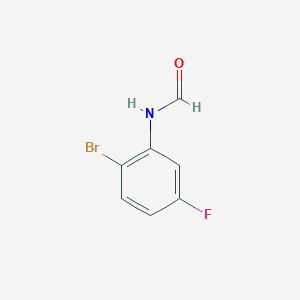 N-(2-Bromo-5-fluorophenyl)formamide