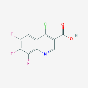 4-Chloro-6,7,8-trifluoroquinoline-3-carboxylic acid
