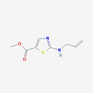molecular formula C8H10N2O2S B1429941 Methyl 2-[(prop-2-en-1-yl)amino]-1,3-thiazole-5-carboxylate CAS No. 1384427-58-0