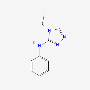 4-ethyl-N-phenyl-4H-1,2,4-triazol-3-amine