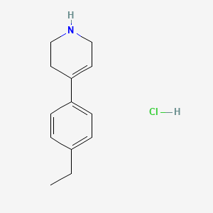 4-(4-Ethylphenyl)-1,2,3,6-tetrahydropyridine hydrochloride