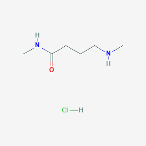 N-methyl-4-(methylamino)butanamide hydrochloride