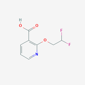 2-(2,2-Difluoroethoxy)pyridine-3-carboxylic acid