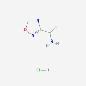 1-(1,2,4-Oxadiazol-3-yl)ethan-1-amine hydrochloride