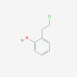molecular formula C8H9ClO B14299709 2-(2-Chloroethyl)phenol CAS No. 113962-85-9