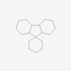 molecular formula C18H30 B14299730 Dodecahydrospiro[cyclohexane-1,9'-fluorene] CAS No. 116187-10-1