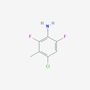 4-Chloro-2,6-difluoro-3-methylaniline