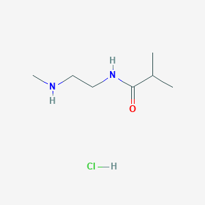 2-methyl-N-[2-(methylamino)ethyl]propanamide hydrochloride
