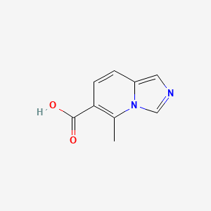 molecular formula C9H8N2O2 B1430037 5-Methylimidazo[1,5-a]pyridine-6-carboxylic acid CAS No. 1432681-67-8
