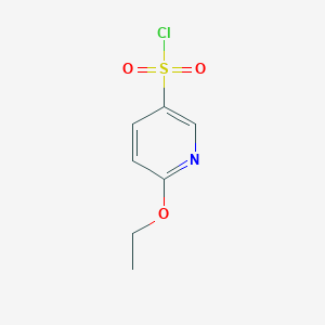 molecular formula C7H8ClNO3S B1430059 6-Ethoxypyridine-3-sulfonyl chloride CAS No. 1443980-74-2
