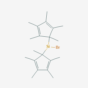 molecular formula C20H30BrSi B14300736 CID 6389189 